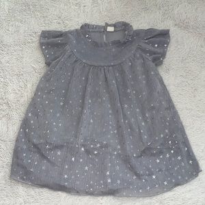 (2 for $10) grey star dress